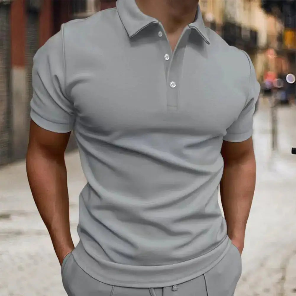 Semi-Spread Collar Polo